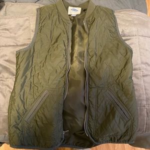 Hunter green vest